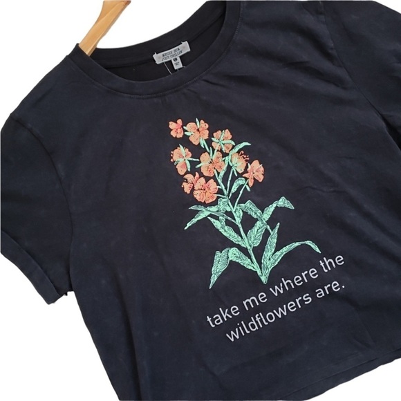 Love Peace & Lazy Days Wildflower oversized short sleeve - Picture 2 of 5